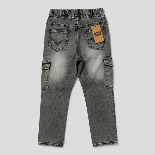 Levi’s 6 Pockets Kids Denim Grey Pant.