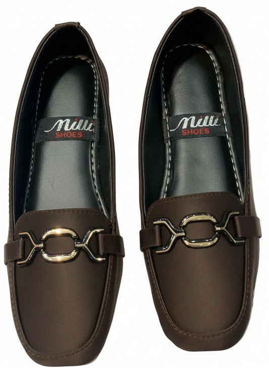 Women Choclate clour  Flat pumps