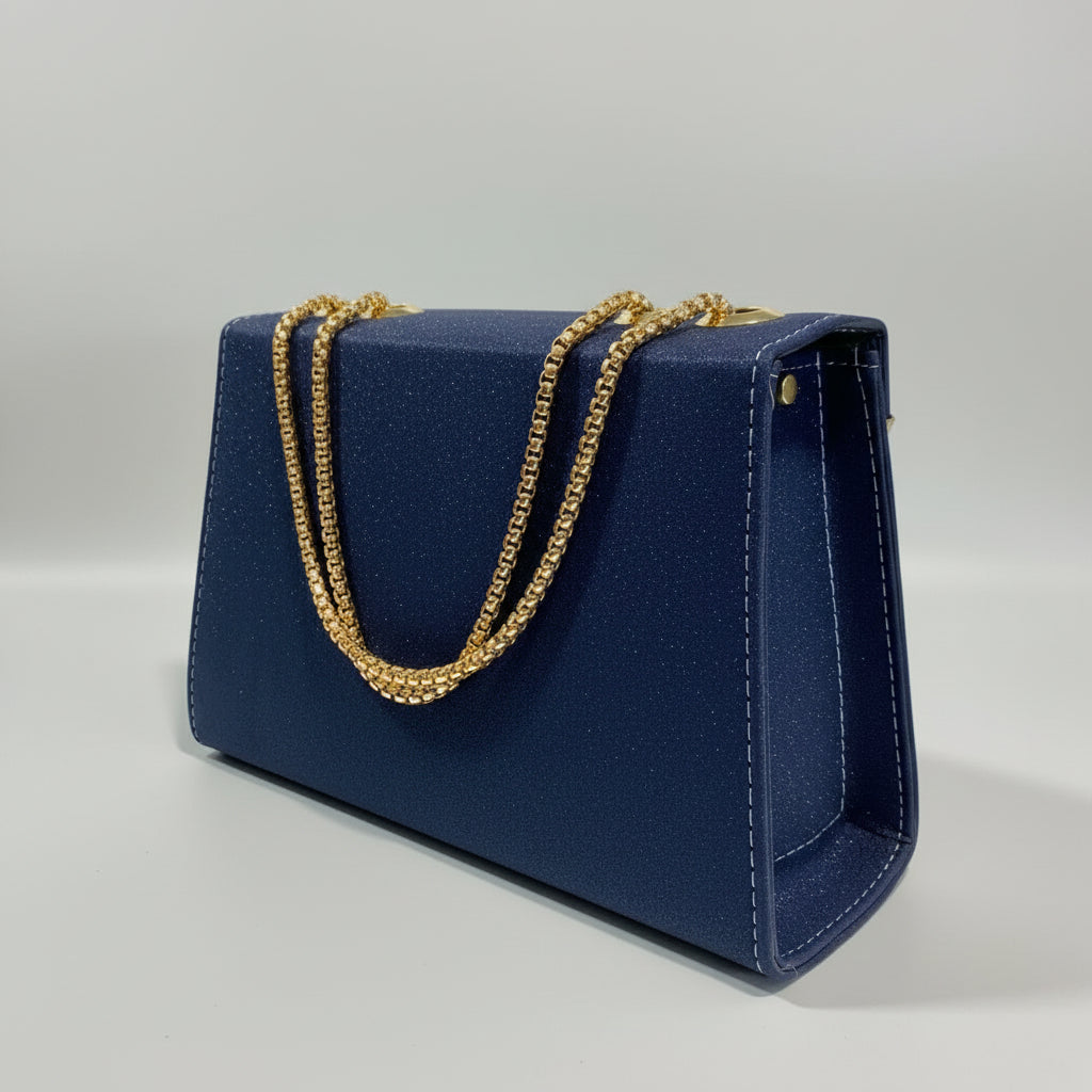 MK Women's Trendy Purpal Handbag