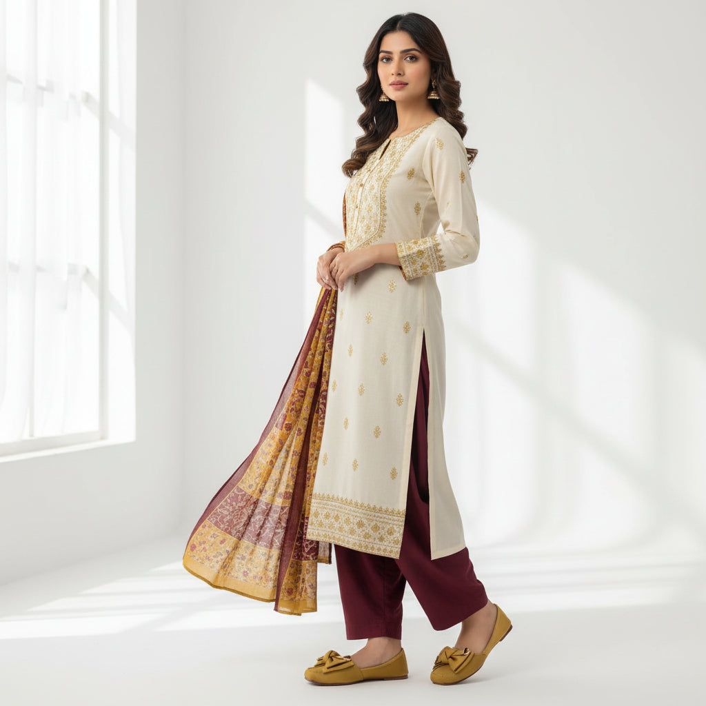 Women Butterfly logo Yellow  Flat pump