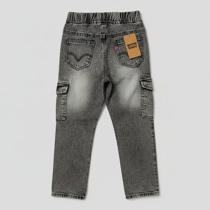 Levi’s 6 Pockets Kids Denim Grey Pant.